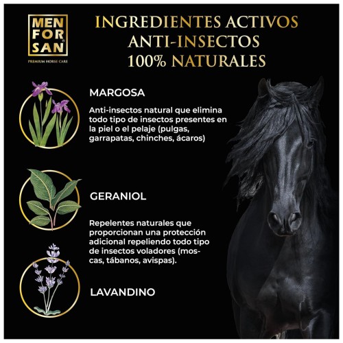 Spray Antiinsectos Repelente para Caballos Menforsan 500ml