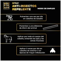 Spray Antiinsectos Repelente para Caballos Menforsan 500ml