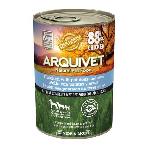Senior & Light Chicken Can 400g