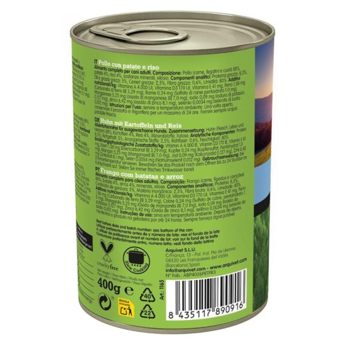 Senior & Light Chicken Can 400g