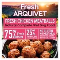 Albóndigas con Pollo & Zanahoria & Guisantes 400gr.
