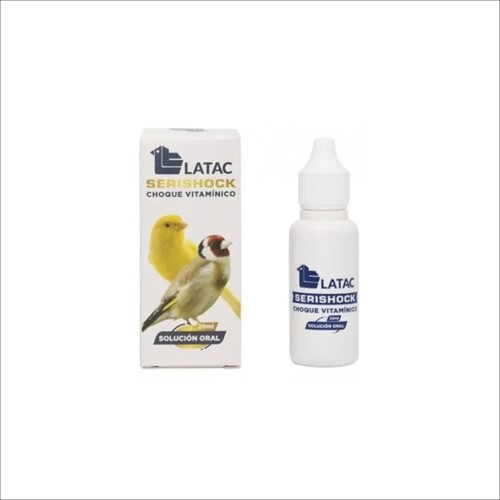 Choque Vitamínico Latac Serishock 150ml para Aumento de Nutrientes
