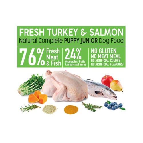 Arquivet Fresh Puppy Junior Pavo & Salmón 2.5kg