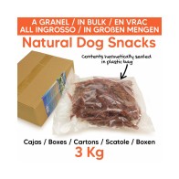 Snack de Filete de Pato a Granel para Perros 3Kg