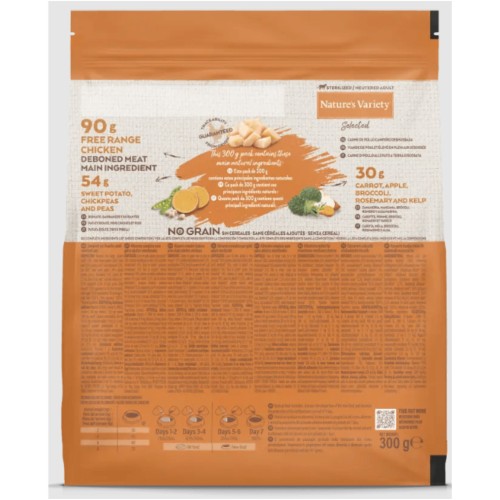 Pienso Esterilizado de Pollo Nature’s Variety 3 Kg
