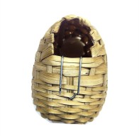 Exotic Bamboo Nest Small 8.5x9x11cm for Birds