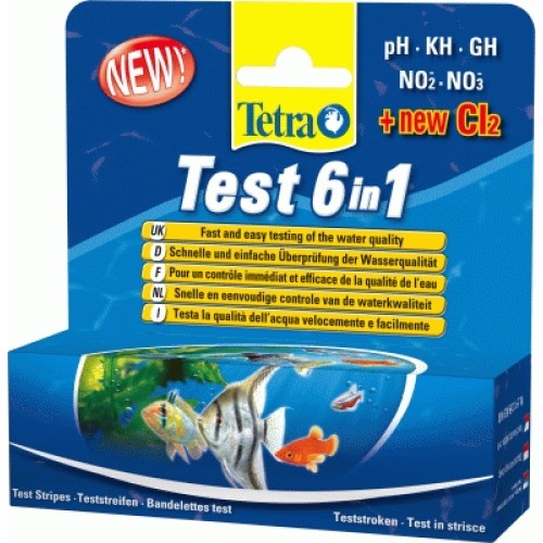 Tetratest 6 En 1 Análisis de Calidad del Agua