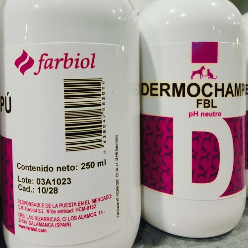 Champú Dermatológico para Abrigos Saludables