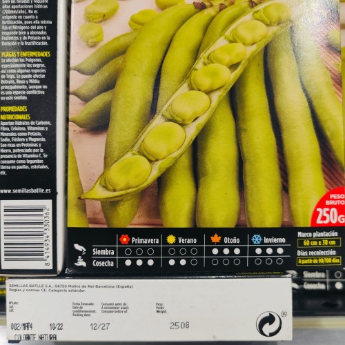 Muchamiel Goliath Broad Bean 250 Gr