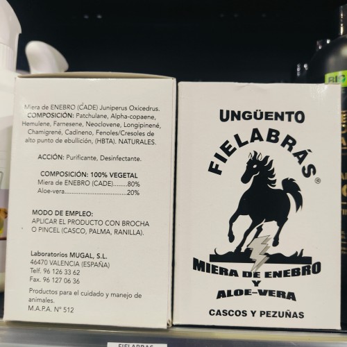 Fielabras Bote 1 Kg. para el Cuidado de Cascos de Caballos