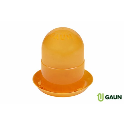 Chick Feeder 2 kg Orange Plastic