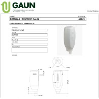 Gaun 2 Liters Pet Drinking Bottle