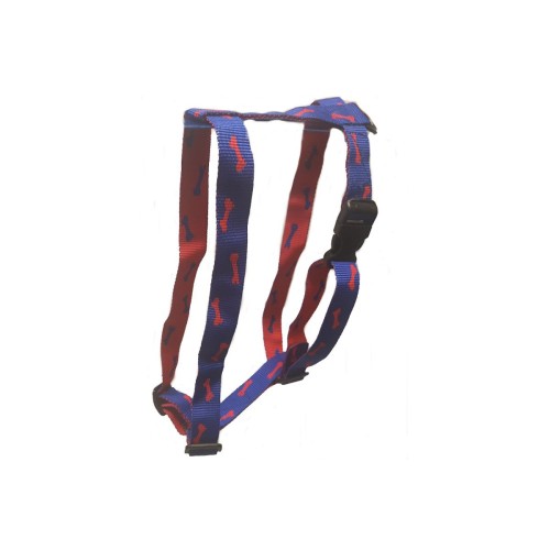 Bone Pattern Nylon Harness 20mm