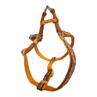 Orange Harness and Bully 15x400-500mm for Dogs