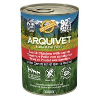 Lata Ternera y Pollo con Zanahorias 400gr. para Perros
