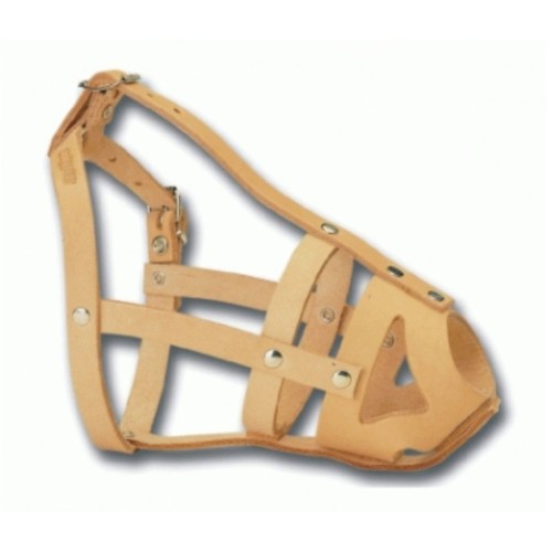 Bozal Cuero Fijo Mod.b Nº3 Marron