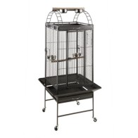 Large Gray Parrot Cage for Medium Birds