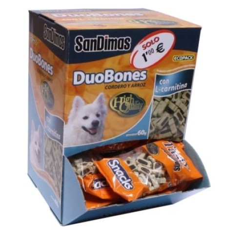 Duobones Cordero Y Arroz 60g Caja 40 Uds.
