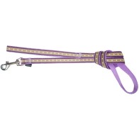 Vintage Dog Leash 15x1200 Purple