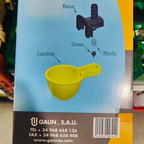C-50 Tilted Waterer 10mm