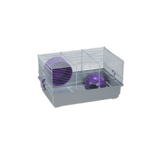 Gray Russian Hamster Cage 39x25.5x22cm
