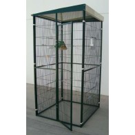 Voladero Jardin Grande Con Puerta Peatonal
