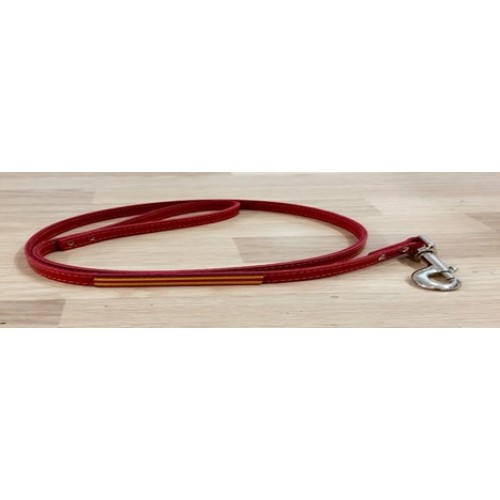 Leather Leash Flags 1.5cm Durable and Stylish