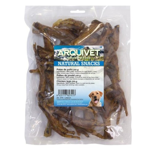 Natural Chicken Feet 250g Arquivet