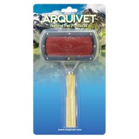 Double Brush with Wooden Handle for Dogs