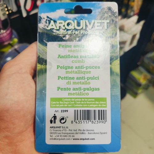 Peine Antipulgas Perros