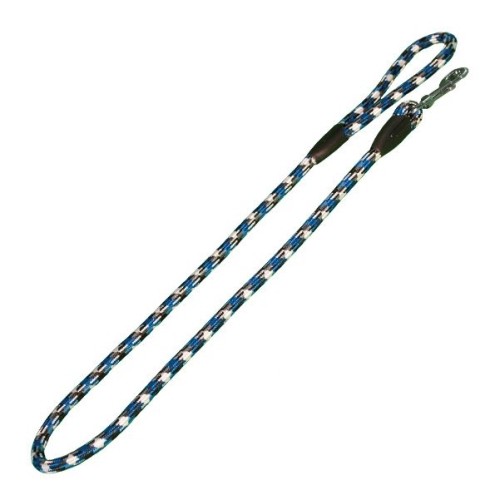 Blue and White Rope Leash 120x1.3 cm
