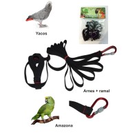 Arnés para Yacos y Amazonas