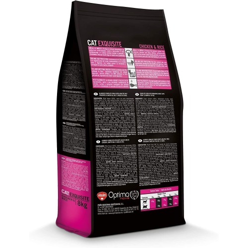 Optima Nova Cat Exquisite Comida Seca 8 Kg