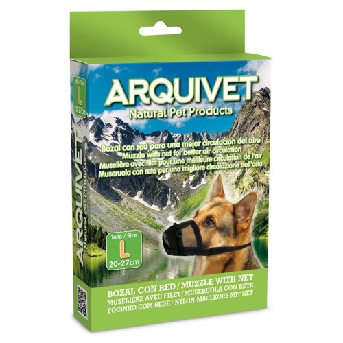 Adjustable Nylon Dog Muzzle M Size