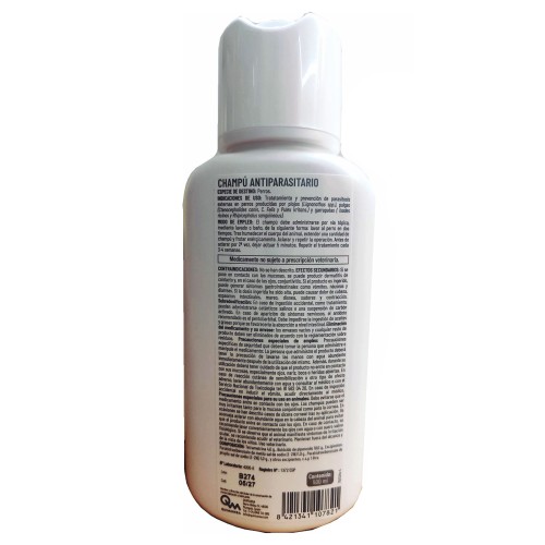 Champú Antiparasitario Diptron para Perros
