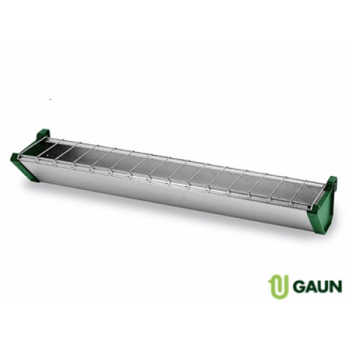 Metal Feed Channel with ABS Lids 40cm