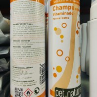 Champú Espuma Seca Petnatura para Mascotas