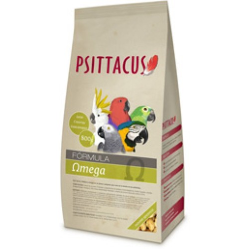 Psittacus Pienso Omega 800gr.