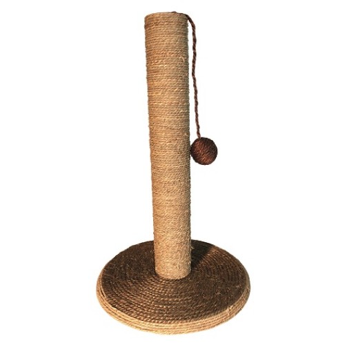 Rascador Poste con Bola para Gatos 30x30x46 Cm