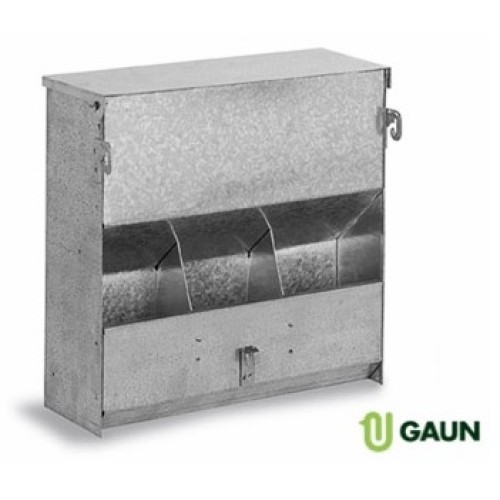 Rabbit Feeder 3 Holes Straight with Lid