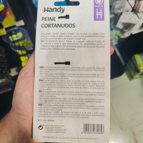 Peine Corta Nudos Línea Handy