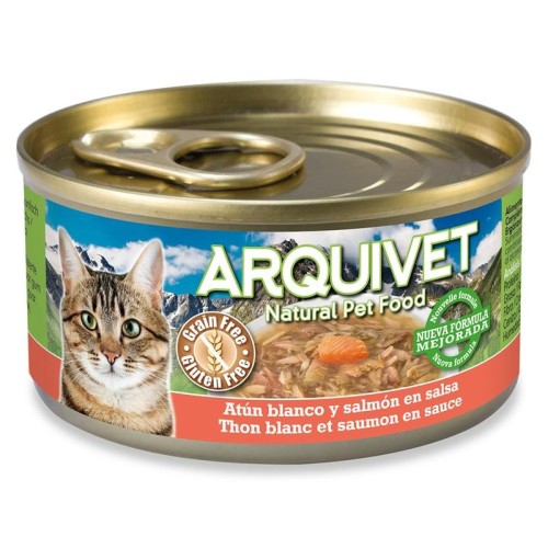 Canned White Tuna & Salmon in Sauce 80g
