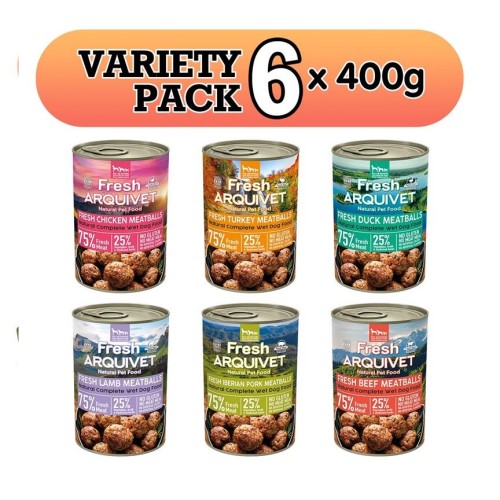 Pack Variedad Albóndigas para Perros