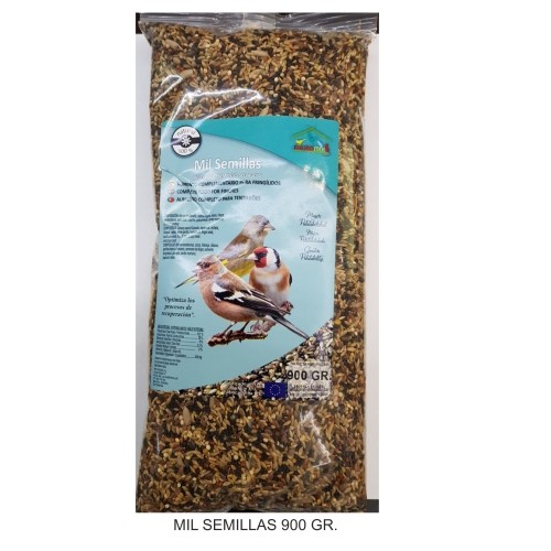 Mil Semillas Faunamix 900 Gr para Pájaros