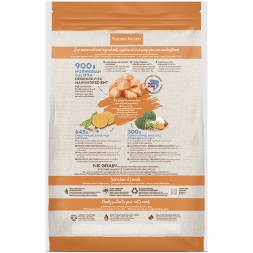 Natures Variety Cat Selected Sterilized Salmon 3 Kg