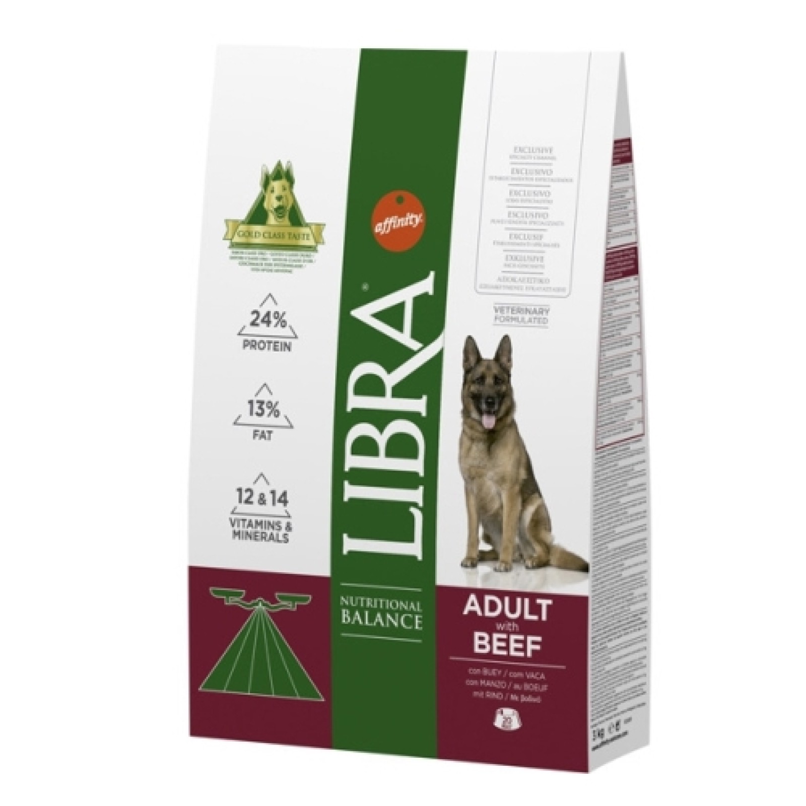 Libra Dog Adult Buey 3kg Libra Dog Adult Buey 3kg