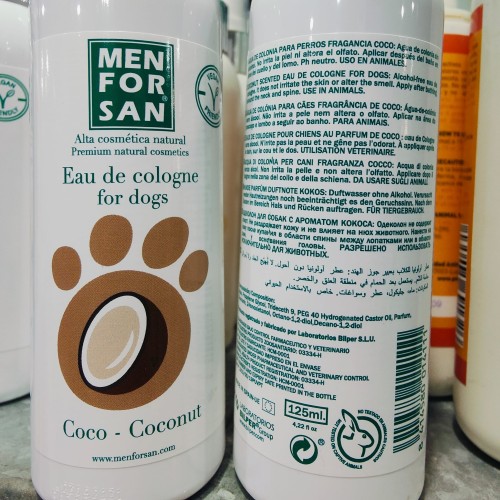 Menforsan Agua de Colonia Coco para Perros 125ml
