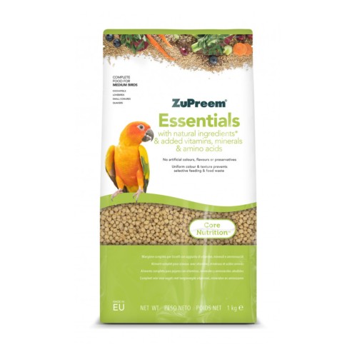 Zupreem Essentials M 1 Kg para Ninfas