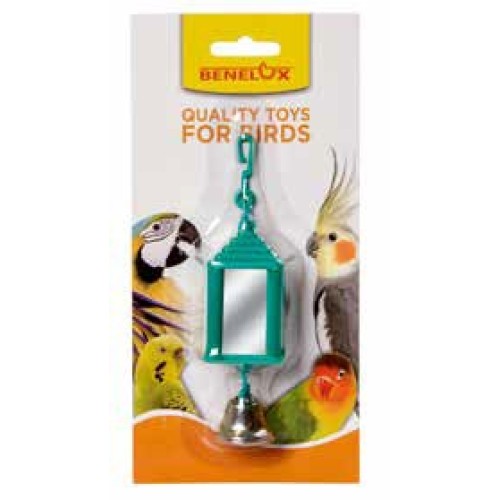 Mirror and Bell Toy for Pets