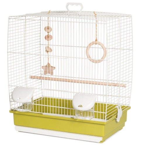 Cream Olive Bird Cage 641